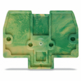 870-926 - Plaque d'extrémité et intermédiaire, épaisseur 2 mm, seulement pour bornes de protection Ex pour 2 conducteurs