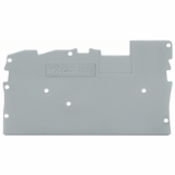 2022-1391 - End and intermediate plate, 1 mm thick