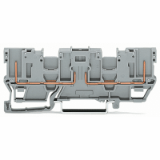 769-161 - 2-pin carrier terminal block, with 2 jumper positions, for DIN-rail 35 x 15 and 35 x 7.5