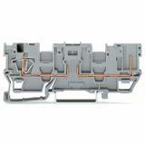 769-181 - 1-conductor/1-pin carrier terminal block, with 2 jumper positions, for DIN-rail 35 x 15 and 35 x 7.5, 4 mm², CAGE CLAMP®