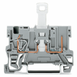 769-232 - Borna base seccionable para 1 conductor/1 pin, para carril DIN 35 x 15 y 35 x 7.5, 4 mm², CAGE CLAMP®