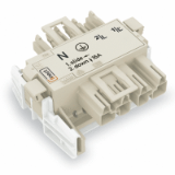 770-6224 - Linect® T-connector, 4-pole, Cod. A, 1 input, 2 outputs