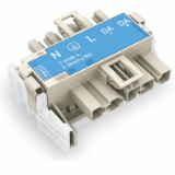 770-7105 - Conectores Linect®-T, 5 polos, Cod. I, 1 entrada, 2 salidas