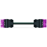 771-9935/006-107/080-000 to 771-9935/006-807/080-000 - pre-assembled interconnecting cable, Eca, Socket/plug, 5-pole, Cod. B, H05VV-F 5G 1.5 mm²
