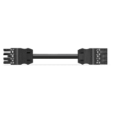 771-9994/006-101 to 771-9994/006-802 - pre-assembled interconnecting cable, Eca, Socket/plug, 4-pole, Cod. A, H05VV-F 4G 1.5 mm²