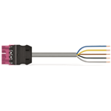 771-9995/206-107 to 771-9995/206-807 - pre-assembled connecting cable, Eca, Plug/open-ended, 5-pole, Cod. B