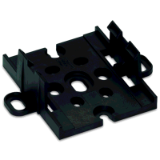 772-260 - Mounting plate, for power supply and tap-off modules, Plastic