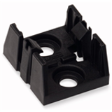 890-623 - Mounting plate, 3-pole, for distribution connectors, Plastic