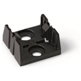 890-624 - Mounting plate, 4-pole, for distribution connectors, Plastic