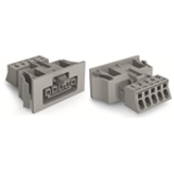 890-745 - Conector hembra Snap-In, 5 polos, Cod. B