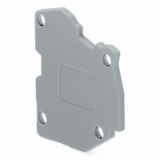 2004-541 - End plate for modular TOPJOB®S connector 1.5 mm thick
