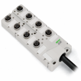 757-245/000-005 - IP 67 Sensor/Aktor Box 4-fach 5-polig 5 m Anschlusskabel