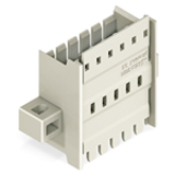 2091-1632/024-000 aż do 2091-1638/024-000 - Panel feedthrough male connector with fixing flanges pin spacing 3.5 mm / 0.138 in