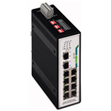 852-103 - Switch industriel, 8 Ports 100Base-TX, 2 Slots 100Base-FX