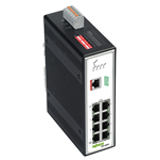 852-602 - Switch industriel administrable (Industrial Managed Switch), 8 Ports 100Base-TX, PROFINET, Plage de températures étendue