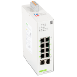 852-1813/000-001 - Switch managed agile, 8 porte 1000BASE-T, 2 slot 1000BASE-SX/LX, 8 * Power over Ethernet