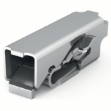 2065-100/998-403 - Morsetto per circuito stampato tipo SMD, pulsante, 0.75 mm², Passo pin 6.5 mm, 1 polo, Push-in CAGE CLAMP®, in imballaggio tape-and-reel, Senza scatola