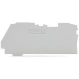 2106-1291 - End and intermediate plate, 1 mm thick